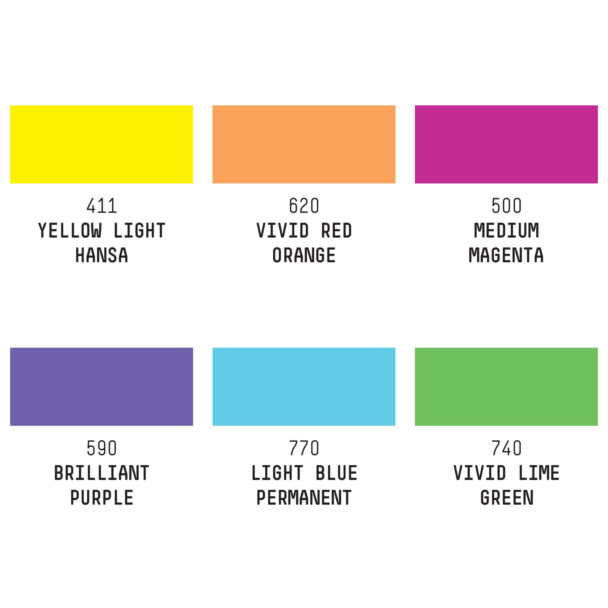 Liquitex® Professional Heavy Body Vibrant Set